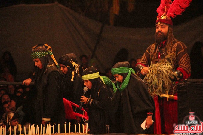 اجرای شش شب مراسم تعزیه در رفسنجان (۹)