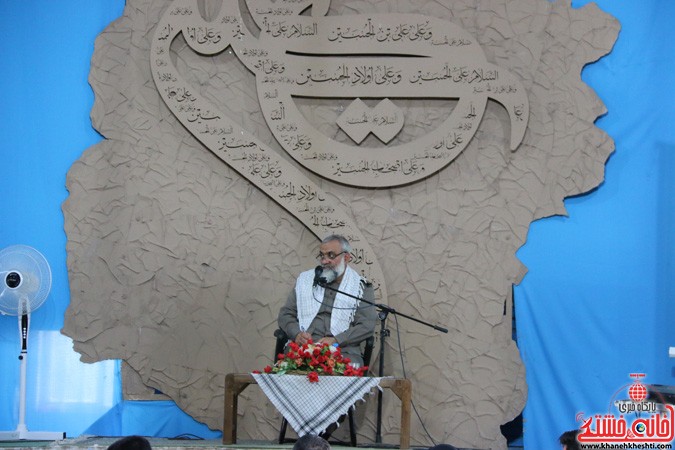 نشست صمیمانه سردار نقدی با بسیجیان رفسنجان (۲۶)