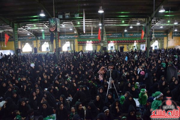 همایش شیرخوارگان حسینی در معراج شهداء حسینیه بزرگ ثارالله شهرستان رفسنجان