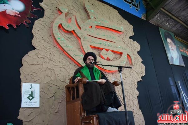  سخنرانی حجت الاسلام حاج سید محمد حسین بحرالعلوم میردامادی در همایش شیرخوارگان حسینی در معراج شهداء حسینیه بزرگ ثارالله شهرستان رفسنجان