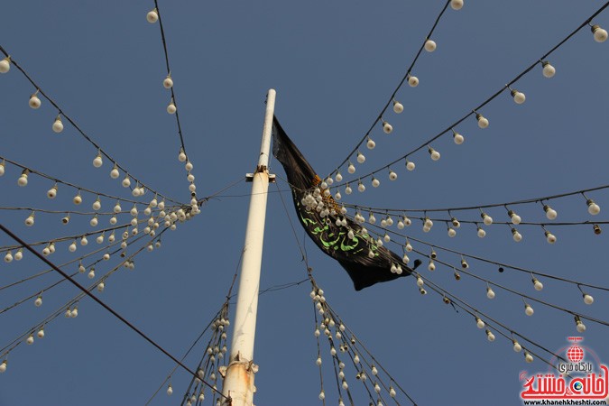 مراسم تعویض پرچم میدان امام رضا(ع) رفسنجان