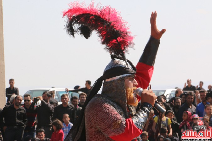 اجرای تعزیه روز عاشورا در امامزاده سید غریب(ع) رفسنجان 