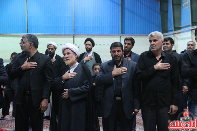 شبی در محضر شهداء با حضور خادمین رفسنجانی مسجد مقدس جمکران