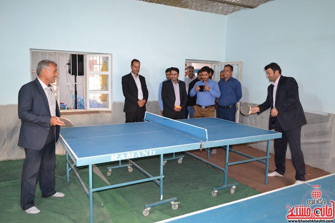 افتتاح سومین خانه ى ورزش روستایی رفسنجان در بخش کشکوئیه