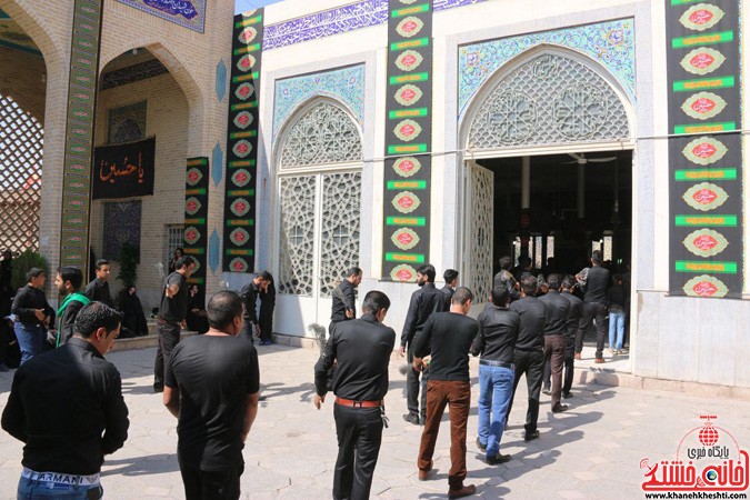 عزاداری هیات علی آباد رفسنجان در روز تاسوعا