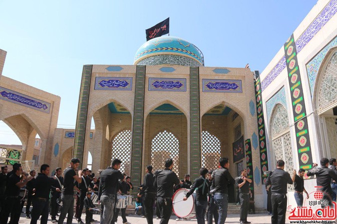 عزاداری هیات علی آباد رفسنجان در روز تاسوعا