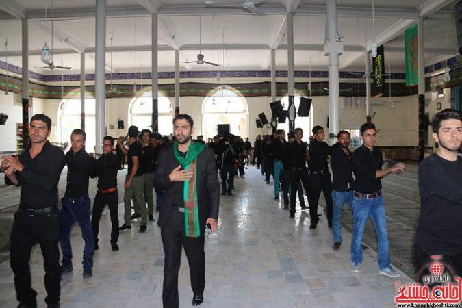عزاداری هیات علی آباد رفسنجان در روز تاسوعا