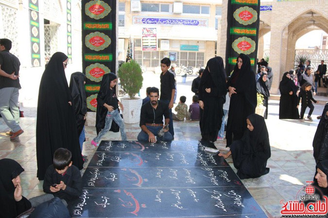 عزاداری هیات علی آباد رفسنجان در روز تاسوعا