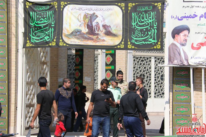 عزاداری هیات علی آباد رفسنجان در روز تاسوعا