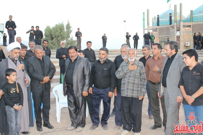 حضور نماینده مردم رفسنجان در جمع عزاداران حسینی در جوادیه فلاح