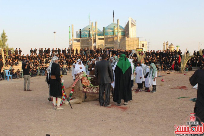 حضور نماینده مردم رفسنجان در جمع عزاداران حسینی در جوادیه فلاح