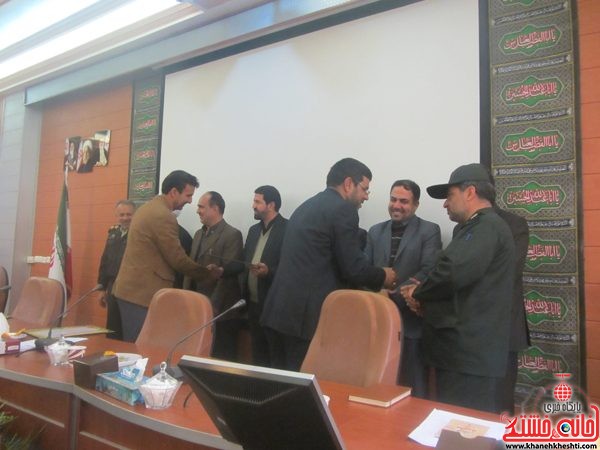 شورای اداری رفسنجان با موضوع آب برگزار شد