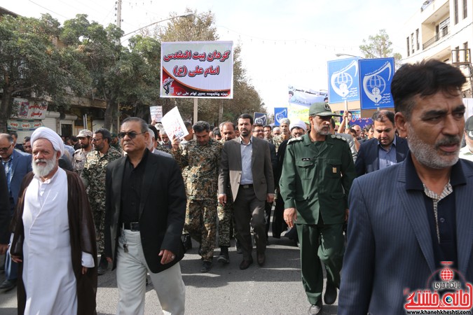 راهپیمایی یوم الله ۱۳ آبان در رفسنجان