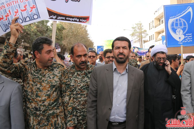 راهپیمایی یوم الله ۱۳ آبان در رفسنجان