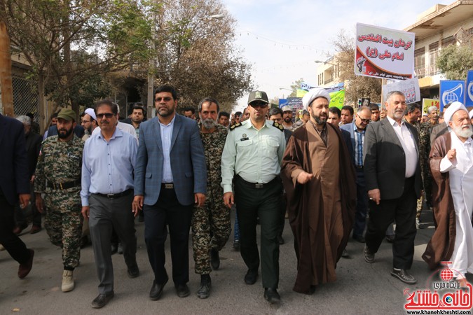 راهپیمایی یوم الله ۱۳ آبان در رفسنجان