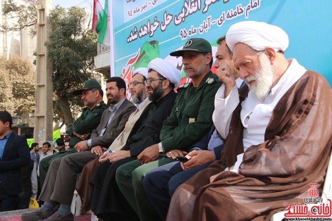 راهپیمایی یوم الله ۱۳ آبان در رفسنجان