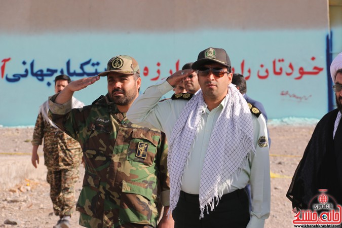 صبحگاه نیروهای مسلح در رزمایش یاوران انقلاب رفسنجان 