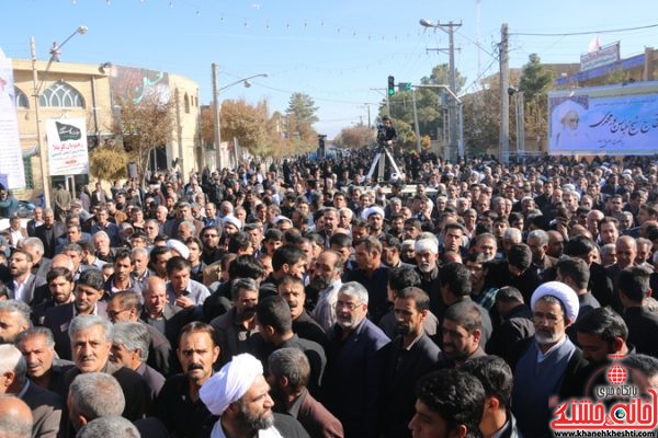 پیکر حجت الاسلام پور محمدی در رفسنجان تشییع و خاکسپاری شد 