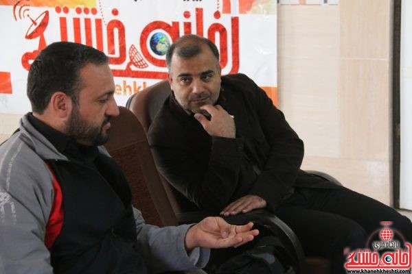 حضور رئیس اداره فرهنگ و ارشاد اسلامی رفسنجان در دفتر خانه خشتی