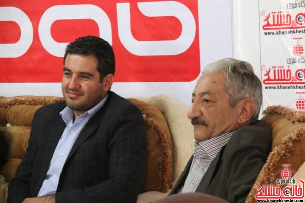 حضور رئیس اداره فرهنگ و ارشاد اسلامی رفسنجان در دفتر خانه خشتی