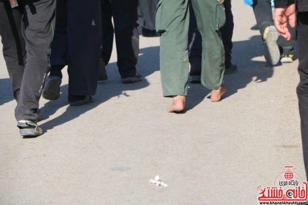 تصاویر دیدنی از پیاده روی اربعین حسینی ارسالی از کربلا