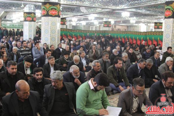 مراسم هفتمین روز رحلت حجت الاسلام حاج شیخ عباس پورمحمدی در رفسنجان
