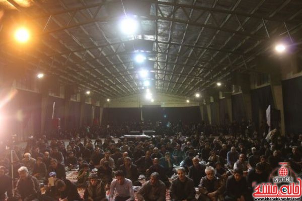 مراسم شام غریبان شهادت امام رضا (ع) در سازمان موقوفات آستان قدس رضوی رفسنجان