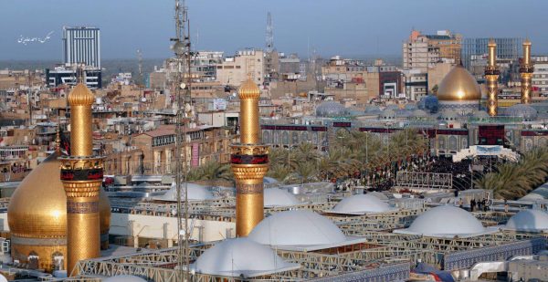 تصاویر کمتر دیده شده از گنبد امام حسین و حضرت عباس در قاب دوربین عکاس رفسنجانی