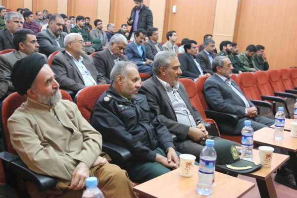 مجمع بسیج شهرستان رفسنجان با حضور اعضاء و جمعی از بسیجیان شهرستان در محل سالن ذکریا