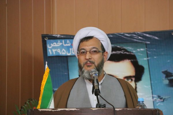 حجت الاسلام پور محمدی نائب رئیس دوم مجمع بسیج شهرستان رفسنجان 