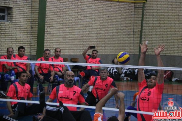 لیگ دسته اول بازی های والیبال نشسته کشور به میزبانی رفسنجان در سالن فرهنگیان