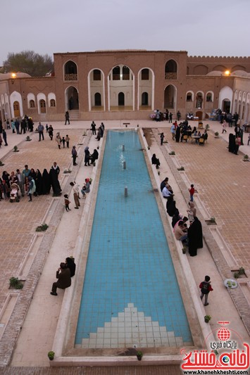 بزرگترین خانه خشتی جهان خانه حاج آقا علی در قاسم آباد رفسنجان نوروز 1396