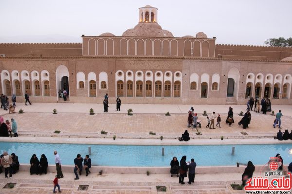 بزرگترین خانه خشتی جهان خانه حاج آقا علی در قاسم آباد رفسنجان نوروز 1396
