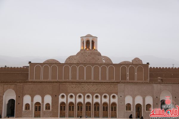 بزرگترین خانه خشتی جهان خانه حاج آقا علی در قاسم آباد رفسنجان نوروز 1396