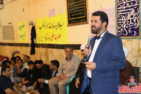 حضور امام جمعه و فرماندار شهرستان در لحظات ناب و دورهمی های نوجوانان و جوانان معتکف در رفسنجان