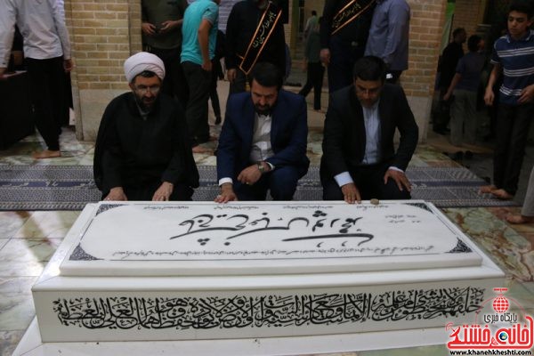 حضور امام جمعه و فرماندار شهرستان در لحظات ناب و دورهمی های نوجوانان و جوانان معتکف در رفسنجان