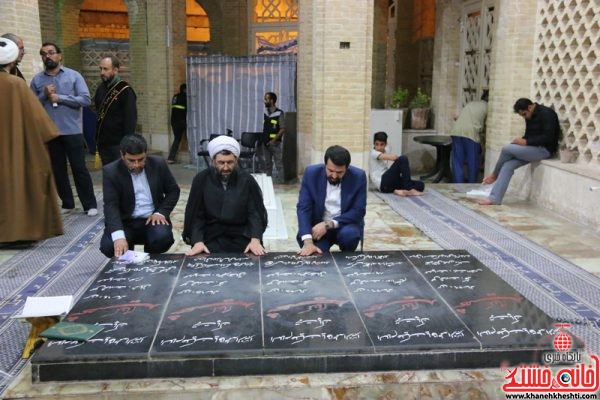 حضور امام جمعه و فرماندار شهرستان در لحظات ناب و دورهمی های نوجوانان و جوانان معتکف در رفسنجان