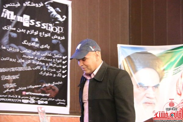 برگزاری مسابقات پرس سینه بین دانشگاههای استان در دانشگاه علامه جعفری رفسنجان 