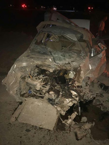 کشته و زخمی شدن۱۲ نفر بر اثر تصادف خودروی حامل اتباع غیرمجاز در رفسنجان