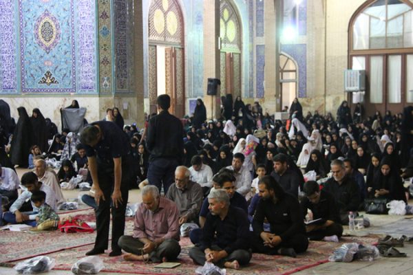 اولین شب قدر ماه مبارک رمضان 96 در رفسنجان-مسجد جامع