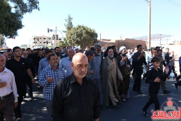 مراسم تشییع و تدفین شهید محمد علی محمد صادقی در رفسنجان