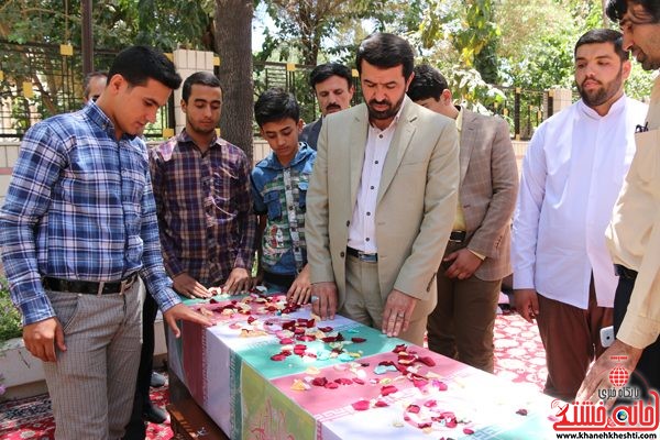 لحظات ناب استقبال از شهید محمد علی محمد صادقی در رفسنجان فرمانداری شهرستان رفسنجان