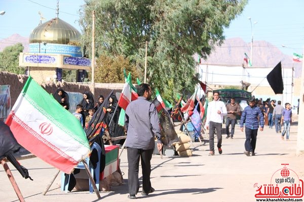 لحظات ناب استقبال از شهید محمد علی محمد صادقی در رفسنجان روستای جعفر اباد نوق دهستان رضوان