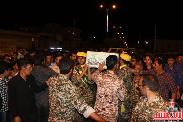 لحظات ناب استقبال و وداع با سردار شهید محمد علی محمد صادقی در سومین یادواره شهدای روحانی و طلبه در روستای تقی اباد کشکوئیه رفسنجان