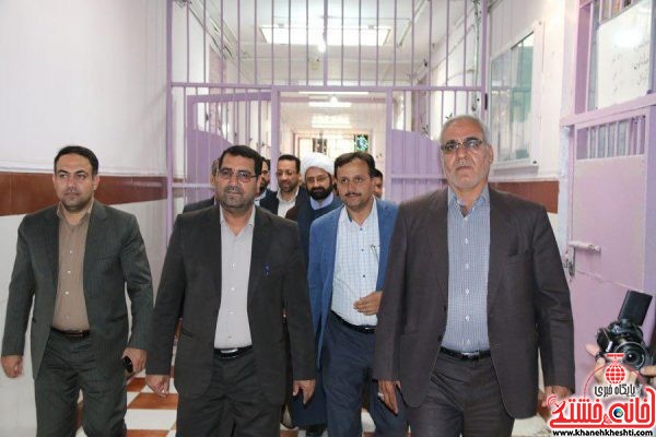 بازدید یدالله موحد رئیس کل دادگستری استان کرمان از زندان شهرستان رفسنجان