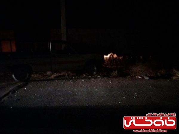 حادثه ی مرگبار در جاده کم عرض روستای محی آباد رفسنجان + عکس • پایگاه اطلاع  رسانی خانه خشتی رفسنجان