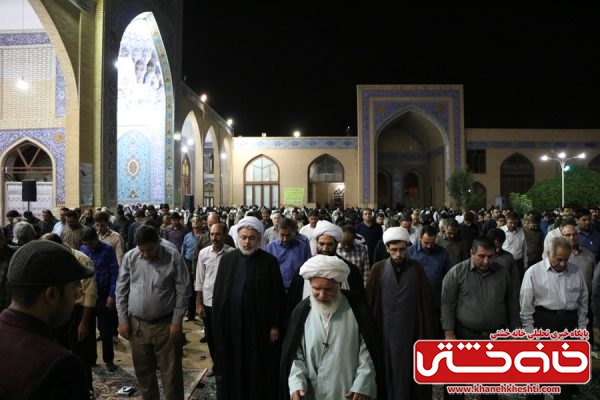 شب نوزدهم ماه مبارک رمضان سال 97 در مسجد جامع شهرستان رفسنجان