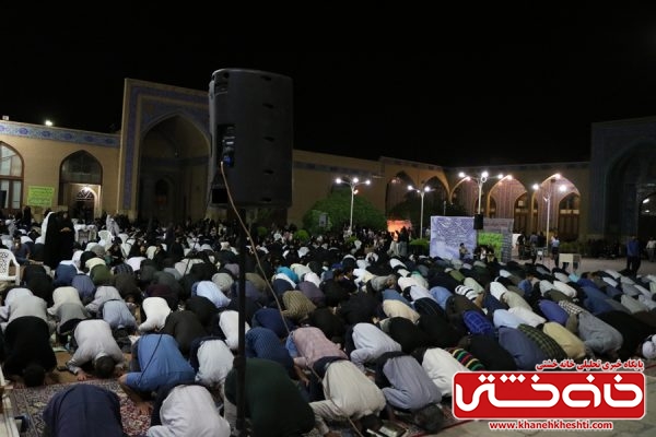 شب نوزدهم ماه مبارک رمضان سال 97 در مسجد جامع شهرستان رفسنجان