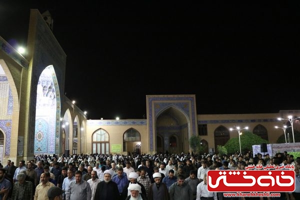 شب نوزدهم ماه مبارک رمضان سال 97 در مسجد جامع شهرستان رفسنجان