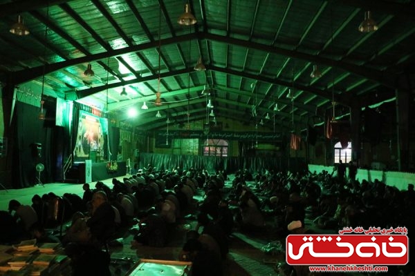 شب نوزدهم ماه مبارک رمضان سال 97 در حسینیه ثارالله شهرستان رفسنجان